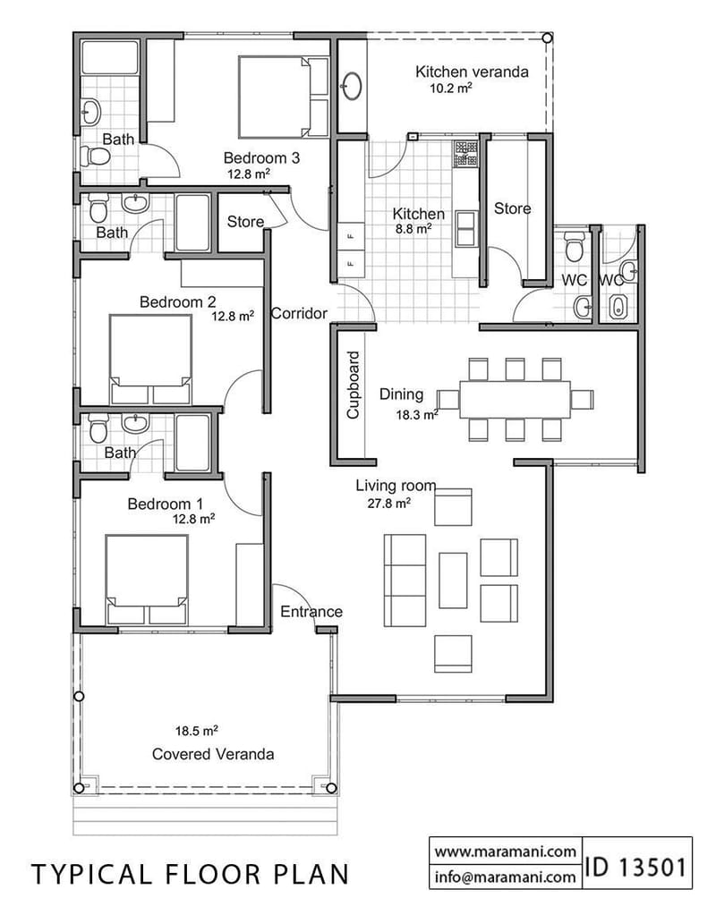 The Enduring Appeal of a Three Bedroom House Layout What I 3