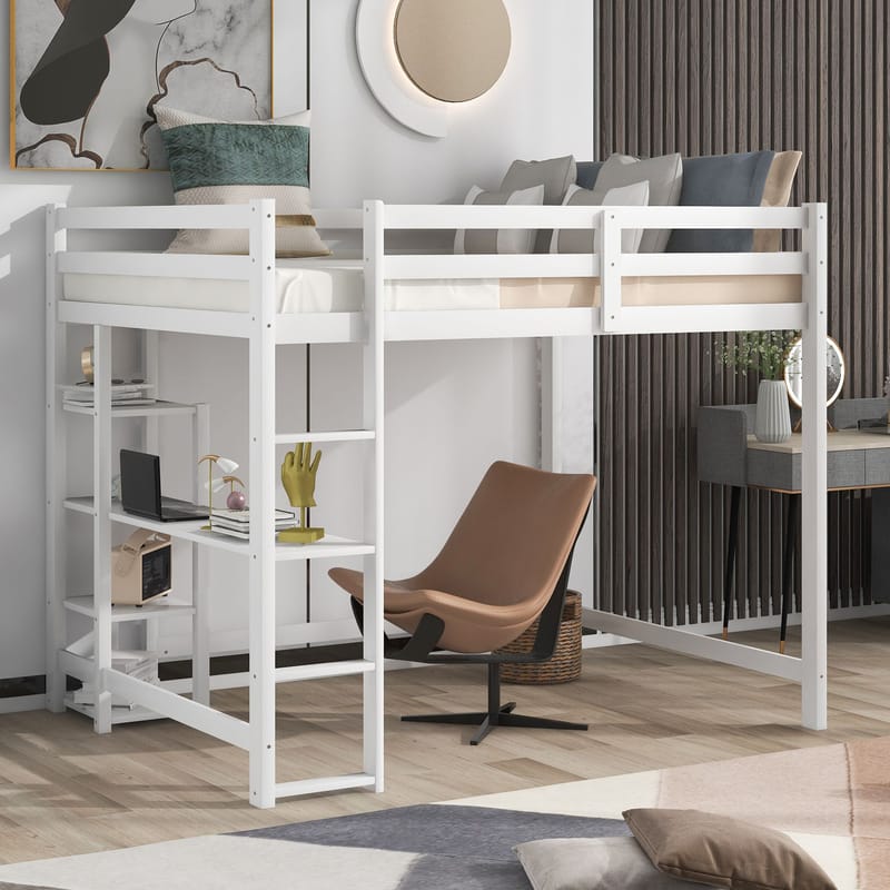 The Enduring Appeal of Solid Wood Loft Beds with Desks for Modern Living 4