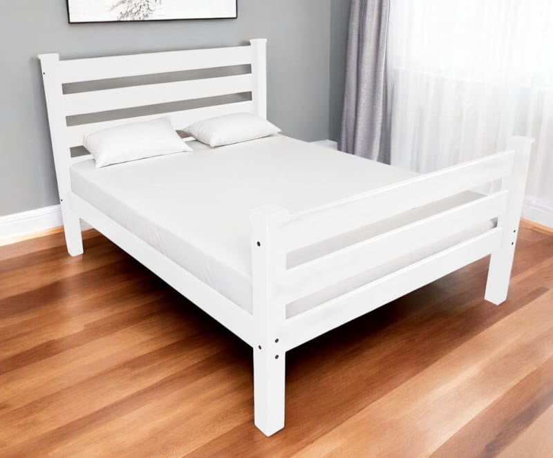 The Enduring Appeal of White Wood Full Bed Frames in Modern Decor 3