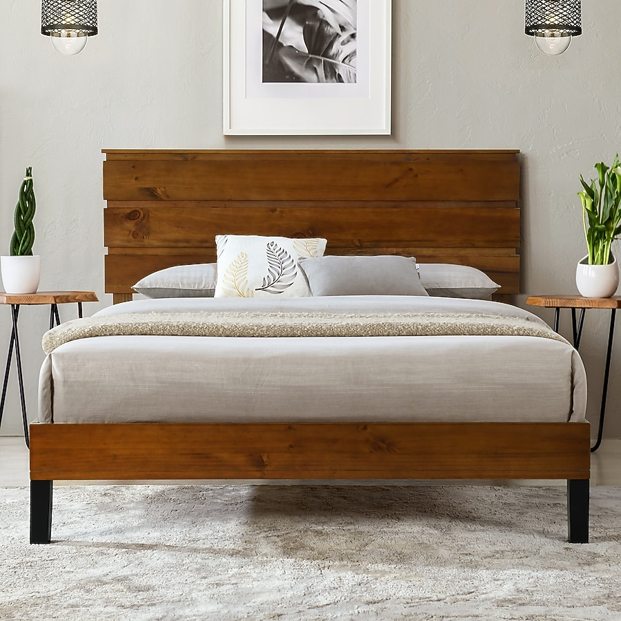The Enduring Artistry of a Queen Wooden Bed Frame 4
