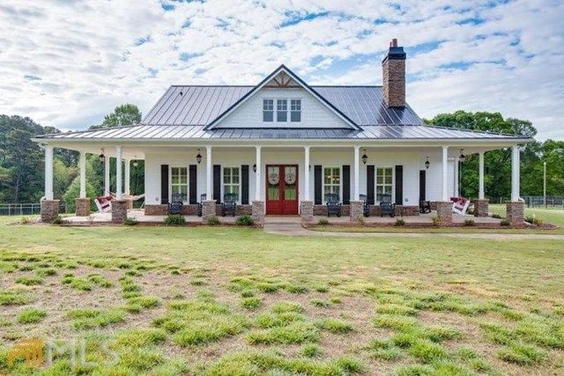 The Enduring Charm of a Ranch House with its Welcoming Wrap Around Porch 4