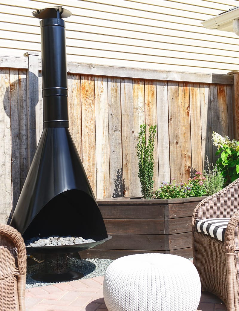 The Enduring Warmth of Mid Century Modern Outdoor Fireplaces 2