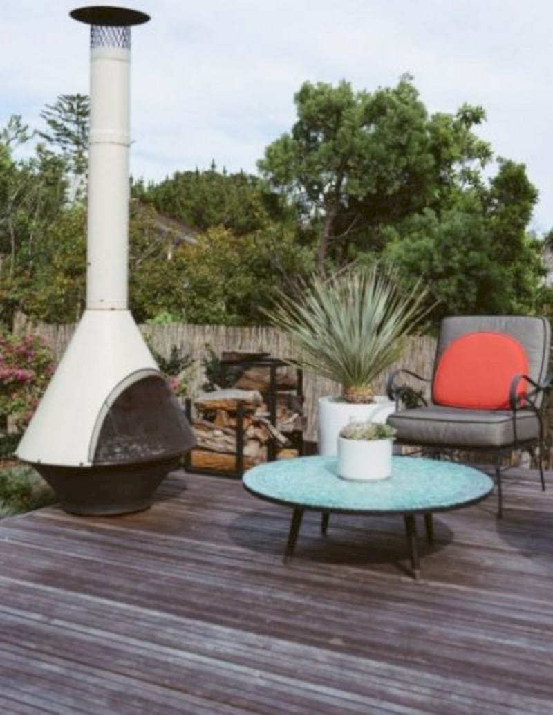 The Enduring Warmth of Mid Century Modern Outdoor Fireplaces 1