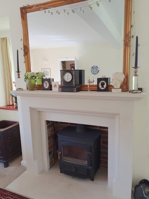 The Real Story Mounting a TV Above Your Wood Fireplace 2