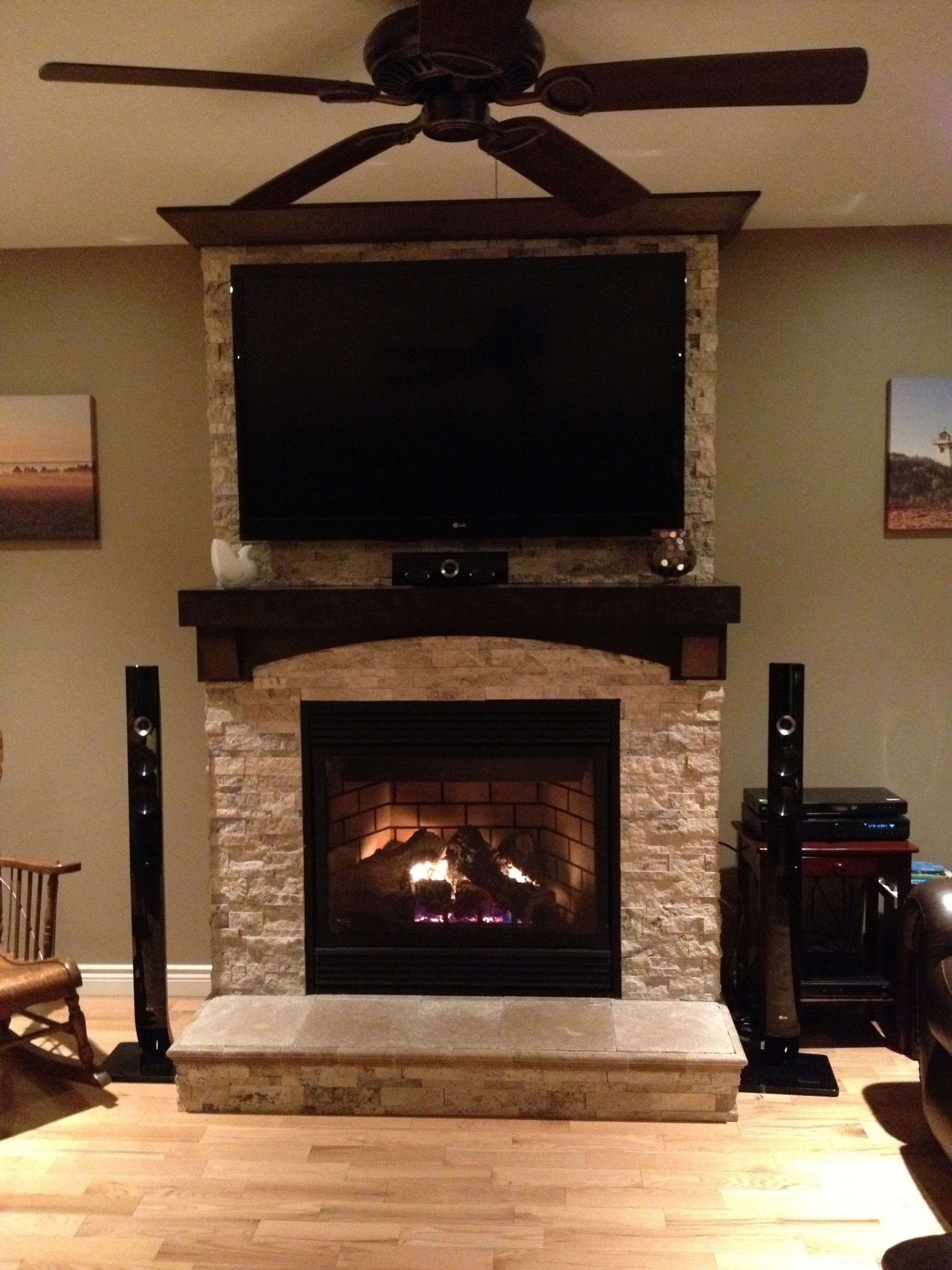 Thinking of a TV Above Your Fireplace What the Experts Know 3