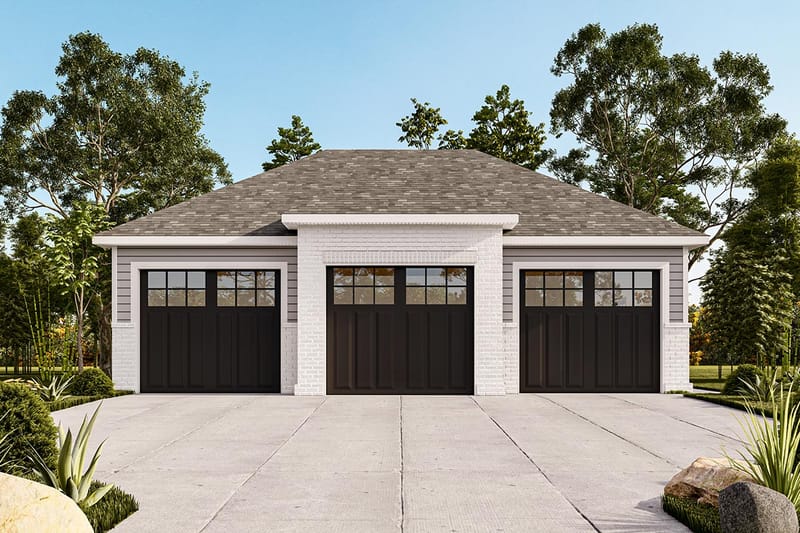 three car garage house plans 5