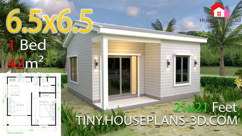 tiny 1 bedroom house plans 1
