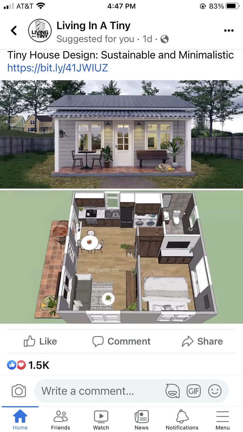 tiny home floor plans free 4