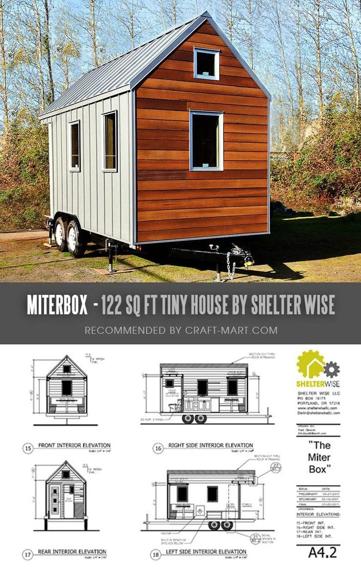 tiny home on wheels floor plans 5