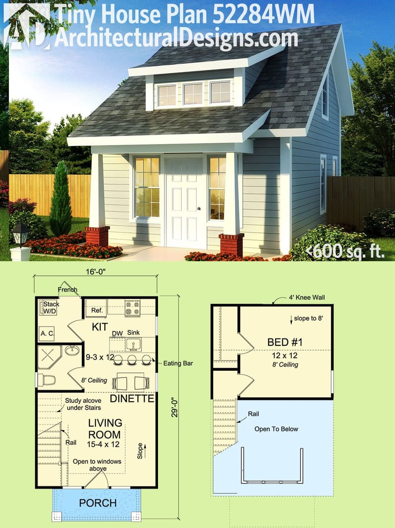 tiny houses floor plans 600 sq ft 2