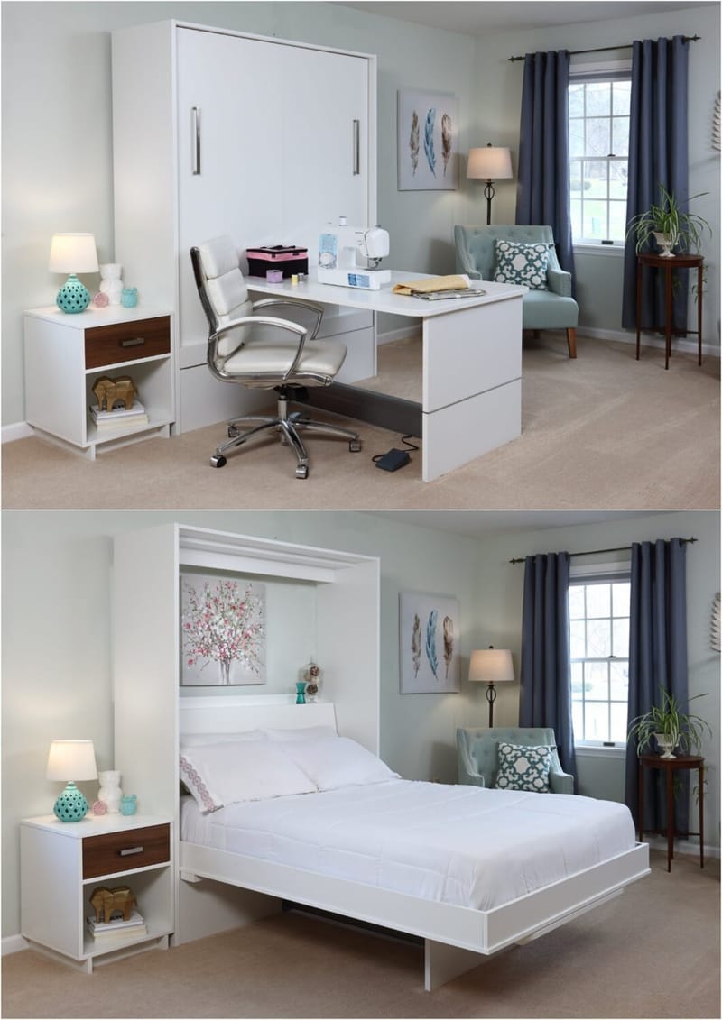 Transform Your Studio Apartment With a Murphy Bed and Desk Combo 3