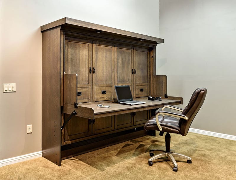 Transform Your Studio Apartment With a Murphy Bed and Desk Combo 5