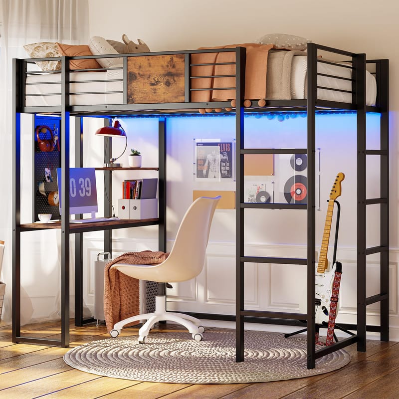 Transforming Small Spaces How a Teen Loft Bed with Desk Creates Their Ultimate Zone 1