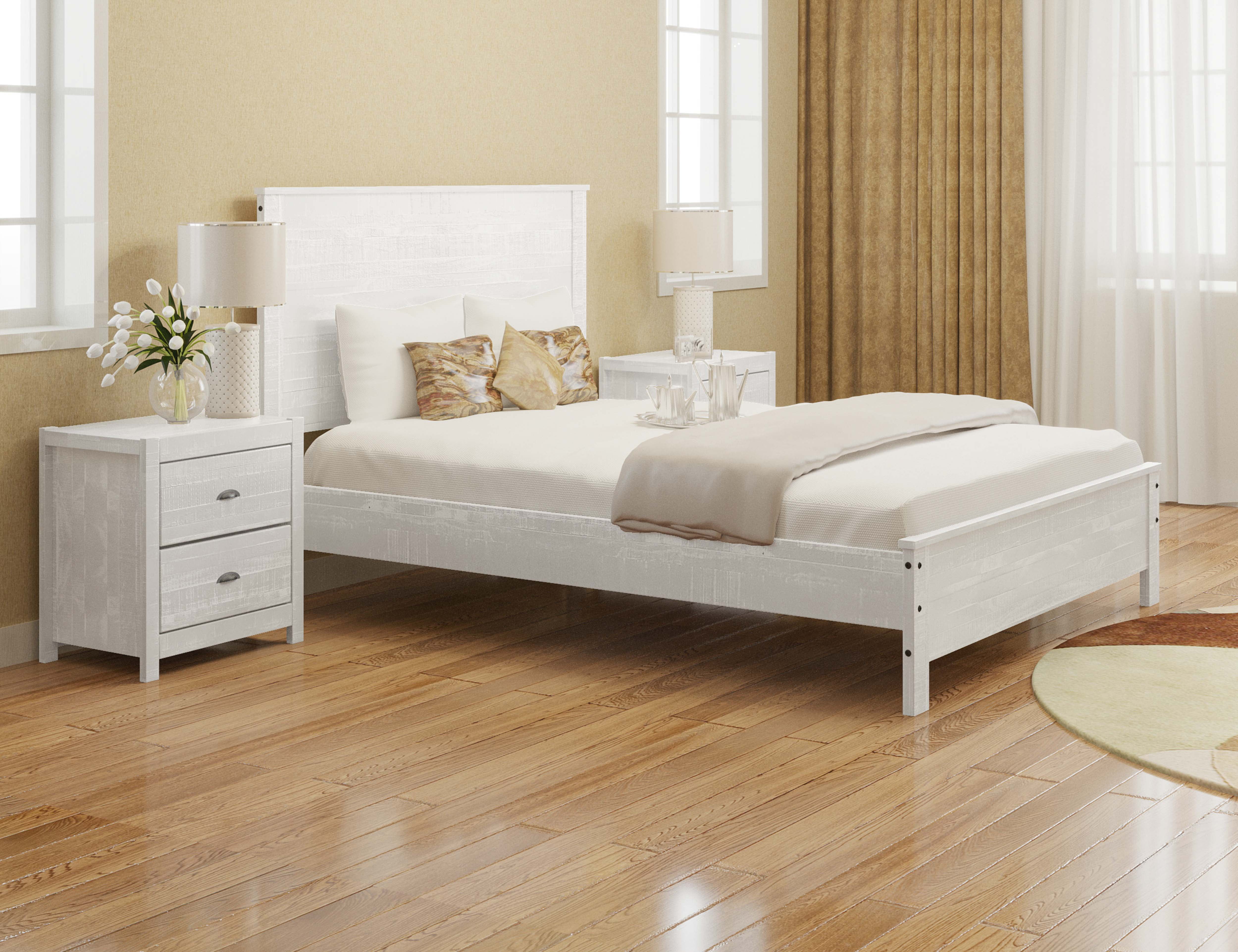 twin size bed frame wood 1