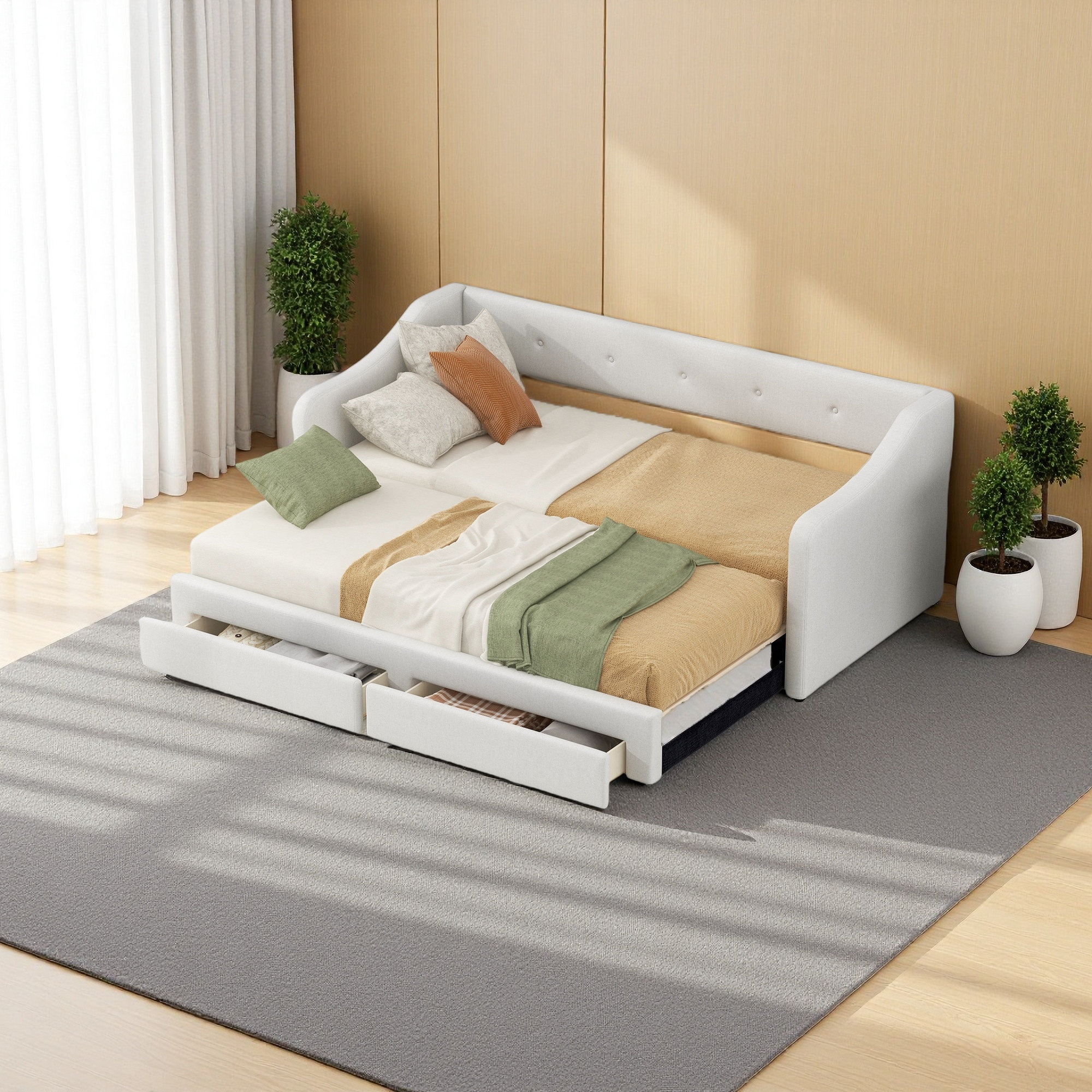 twin xl to king daybed 3