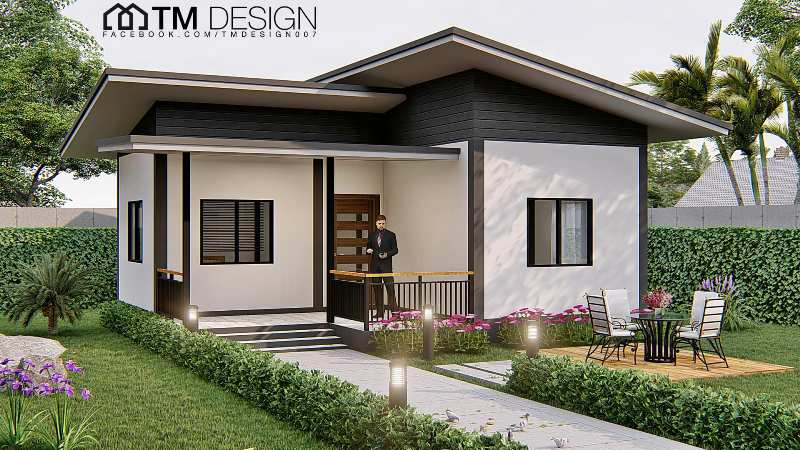 two bedroom bungalow house plans 5