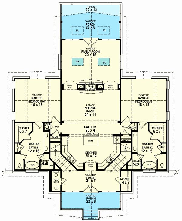 two master bedroom floor plans 4