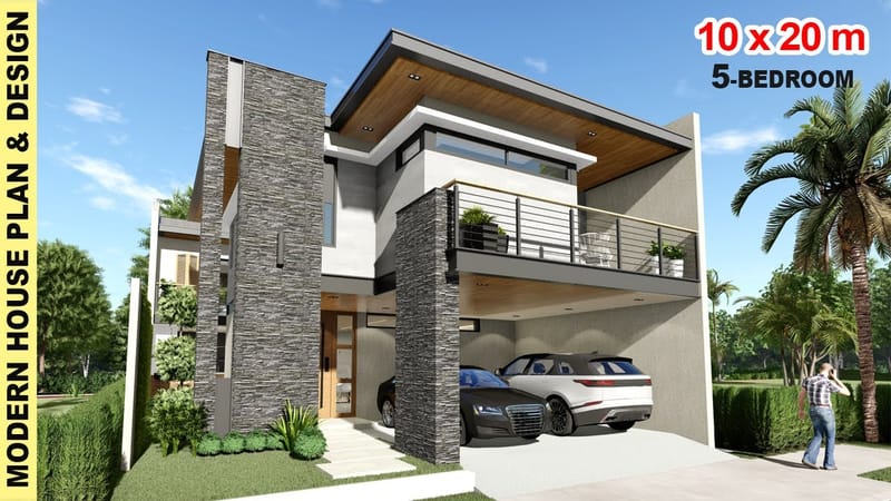 two story 5 bedroom house 2