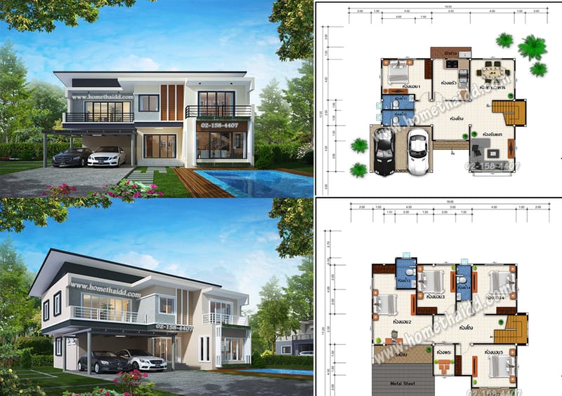 two story 5 bedroom house 4