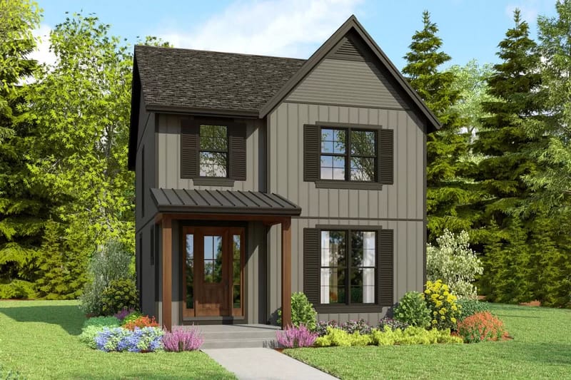 two story cottage house plans 1