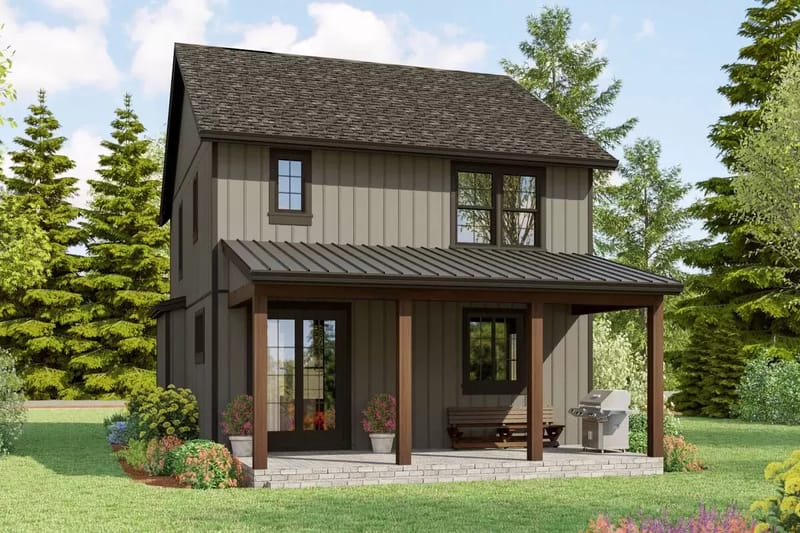 two story cottage house plans 5