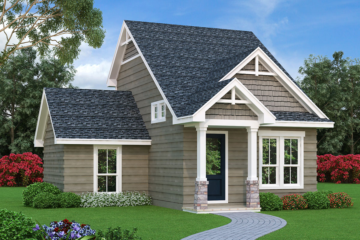 two story cottage house plans 4