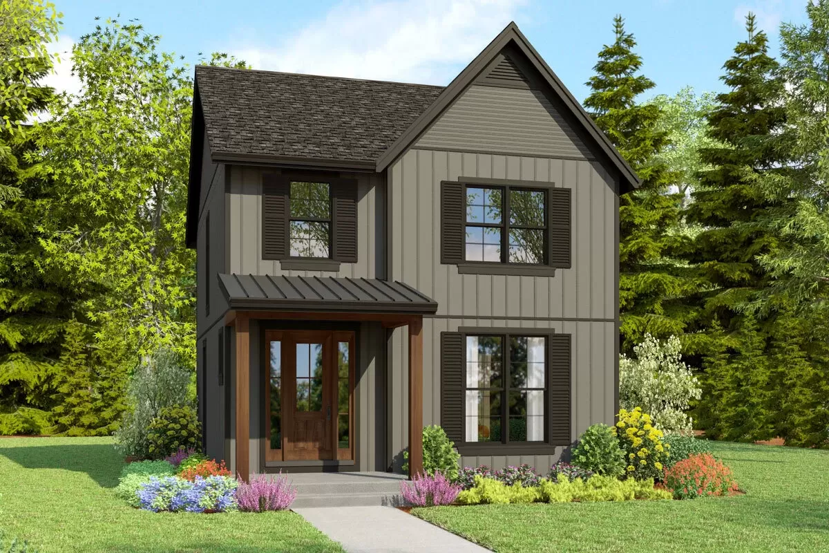 two story cottage house plans 1