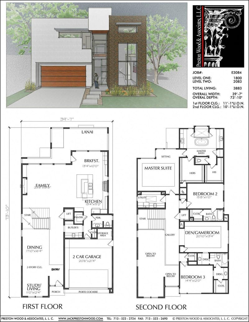 two story tiny house floor plans 1
