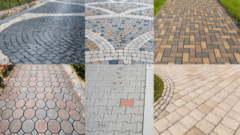 types of pavers for walkway 2