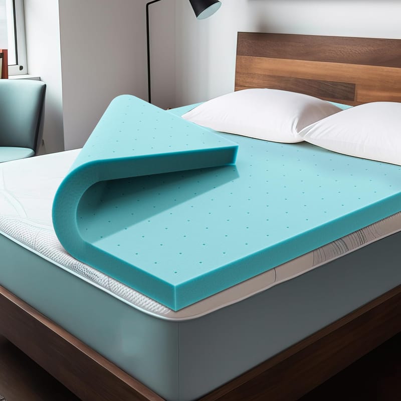 Unlock Deeper Sleep with a 2-Inch Queen Memory Foam Mattress Topper 2