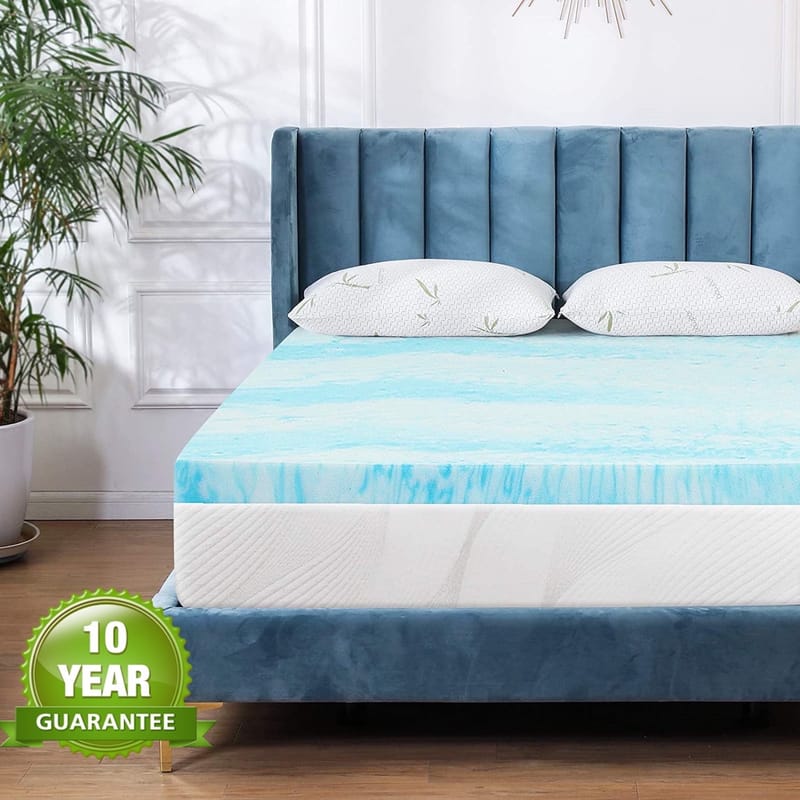 Unlock Deeper Sleep with a 2-Inch Queen Memory Foam Mattress Topper 4