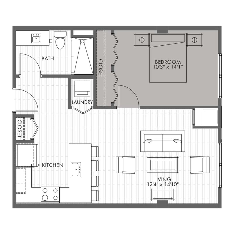 Unlock the Potential of Your Small One-Bedroom Floor Plan 2