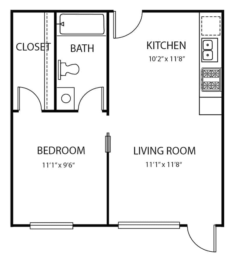 Unlock the Potential of Your Small One-Bedroom Floor Plan 5