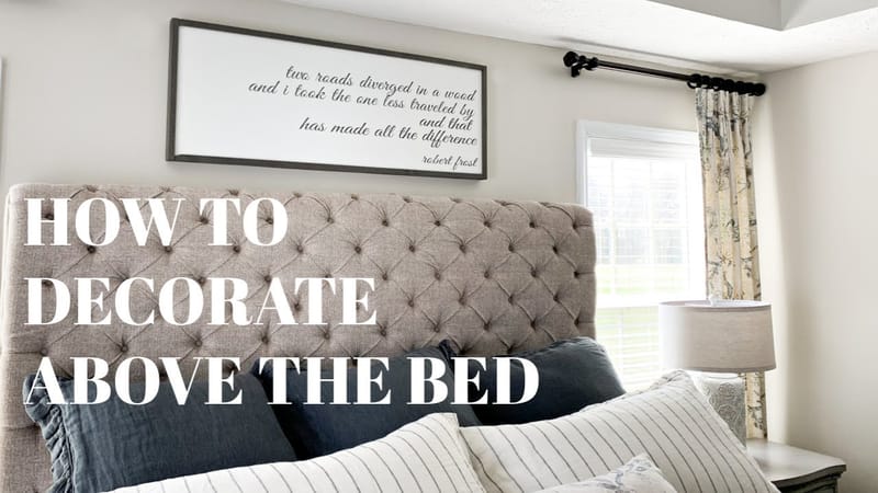 Unlock Your Bedroom's Potential with the Right Wall Decor Above Your Bed 5