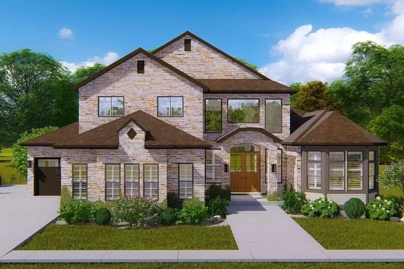 Unlock Your Home's Potential with These Smart 2-Story House Plans Featuring Basements 2