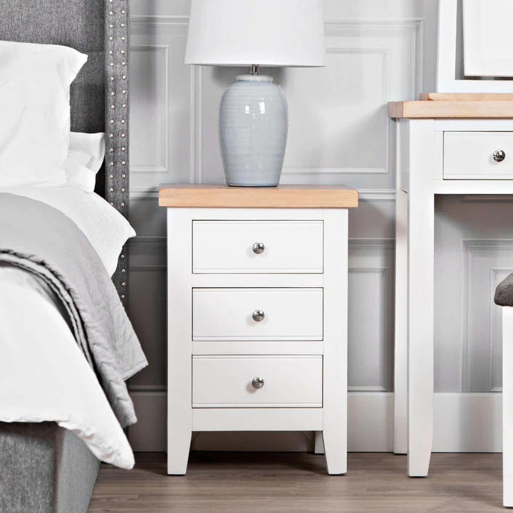 Unlocking Bedroom Serenity The Enduring Appeal of White Three-Drawer Bedside Cabin 2