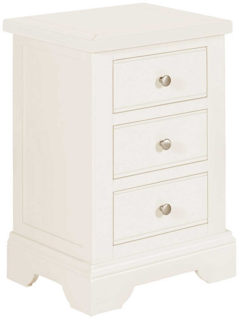 Unlocking Bedroom Serenity The Enduring Appeal of White Three-Drawer Bedside Cabin 4