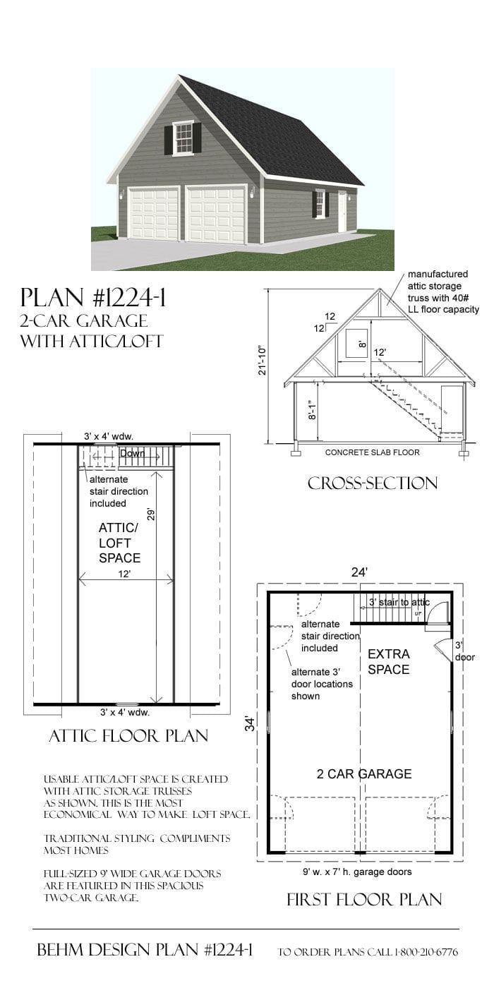 Unlocking Hidden Potential The Ultimate Guide to Garage Floor Plans 2