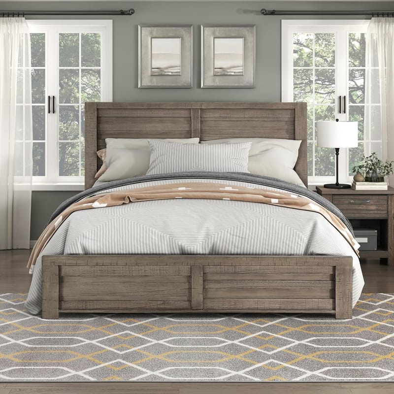 Unlocking the Beauty and Durability of Wood King Bed Frames 3