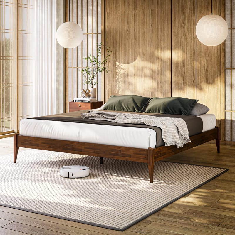 Unlocking the Beauty and Durability of Wood King Bed Frames 5