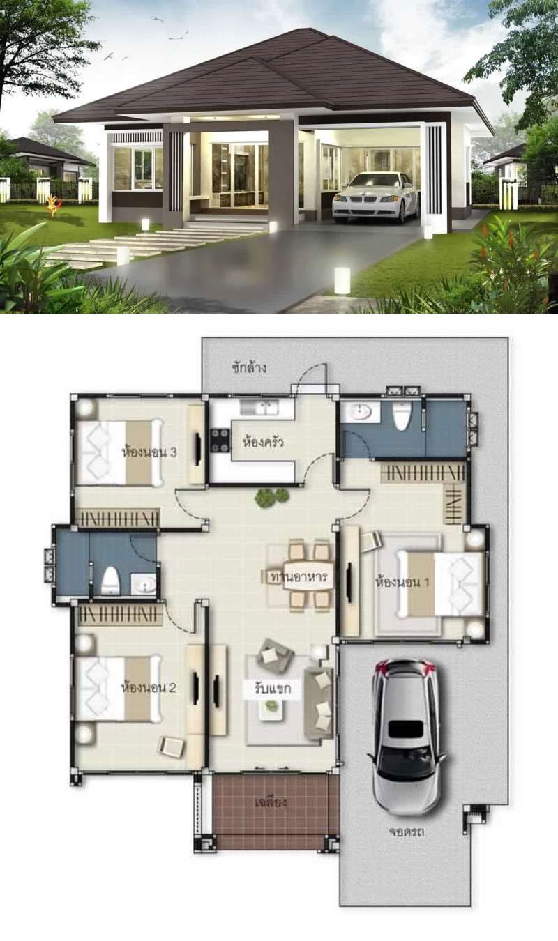 Unlocking the Charm The Art of a Thoughtful Three Bedroom Cottage Floor Plan 5