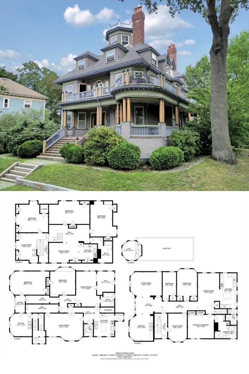 Unlocking the Grandeur The Enduring Appeal of Queen Anne Victorian Home Plans 2