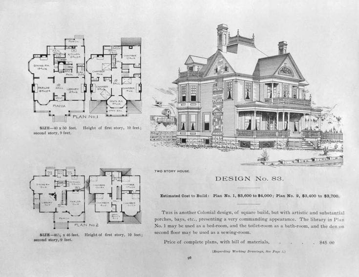 Unlocking the Grandeur The Enduring Appeal of Queen Anne Victorian Home Plans 5