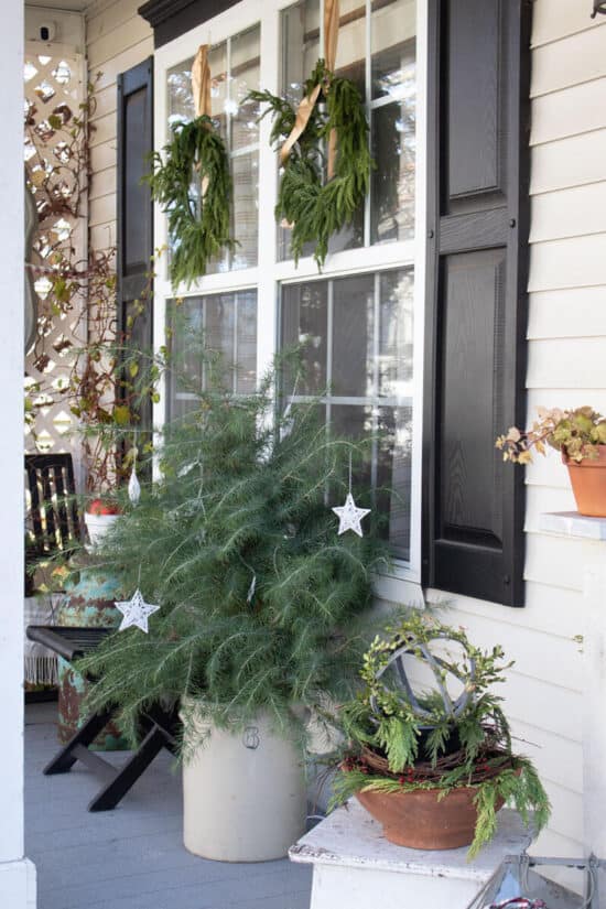 Unlocking the Magic of a Tiny Christmas Porch 5