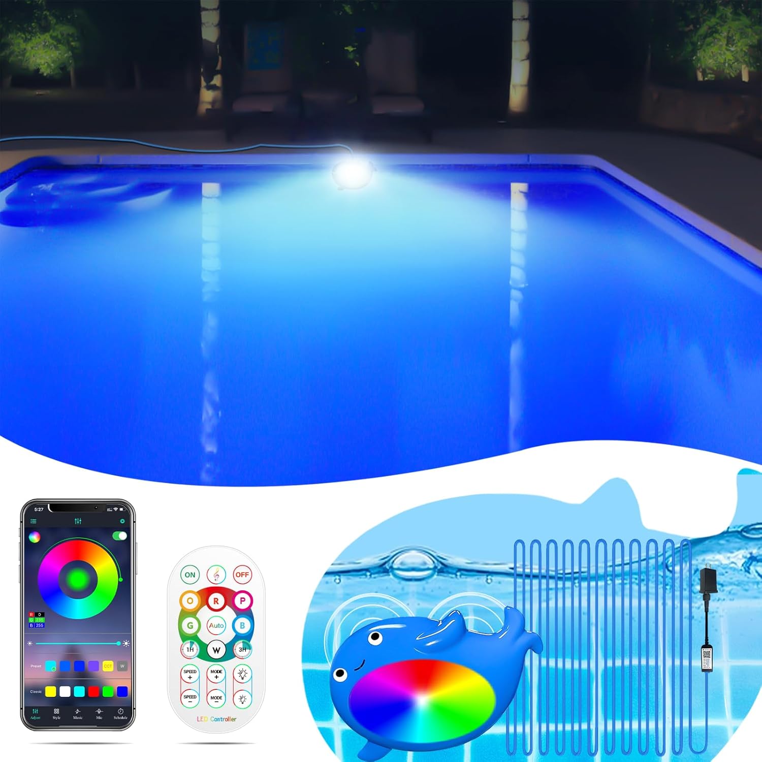 Unlocking the Magic of Your Above Ground Pool with LED Lighting 2