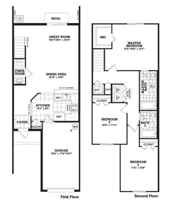 Unlocking the Potential in Every 3 Bedroom Townhouse Floor Plan 3