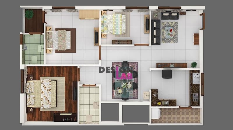 Unlocking the Potential of 1200 Sq Ft How 3D 2