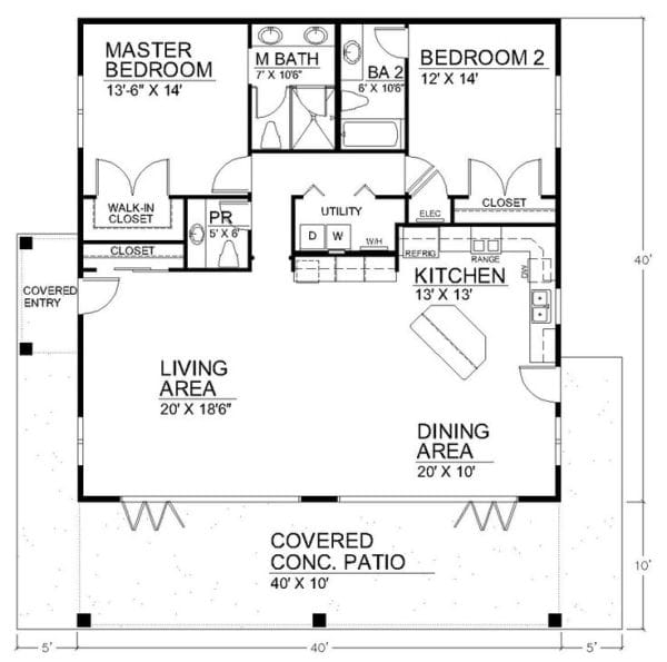 Unlocking the Potential of 700 Square Feet for Two Bedrooms 3