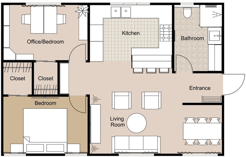 Unlocking the Potential of 700 Square Feet for Two Bedrooms 4
