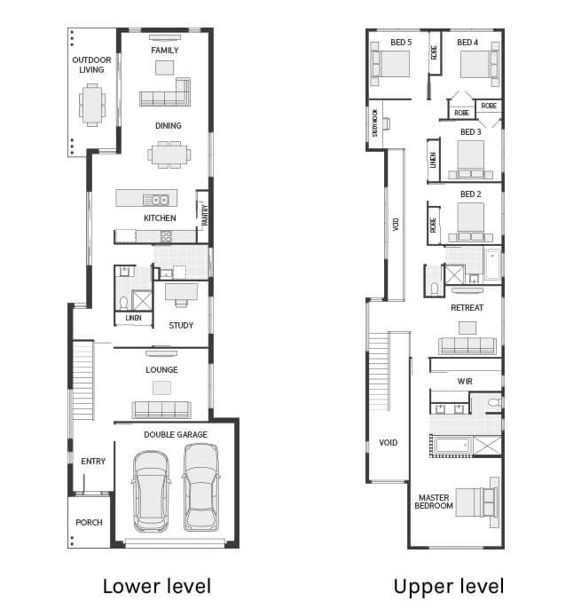Unlocking the Potential of Narrow Lots with Smart Two-Story Designs 3